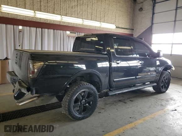 2011 Nissan Titan Pro-4X with VIN 1N6AA0EC5BN307980, listed as a Copart auction lot 42000295 with 168,335 mi miles and Salvage title. Bid and sale history available at DreamBid. Image 3.