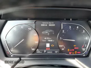 2021 BMW 2 Series 228i xDrive with VIN WBA73AK01M7H40954, listed as a Copart auction lot 54188395 with 78,046 mi miles and Salvage Title. Bid and sale history available at DreamBid. Image 9.