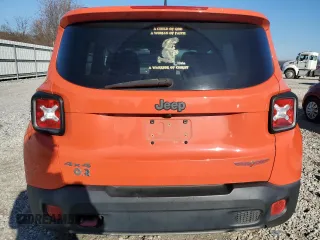 2017 Jeep Renegade Trailhawk с VIN ZACCJBCB0HPE90609, выставлен на аукционе Copart как лот 85801074 с пробегом 136 187 миль миль и Списание • Salvage title. История ставок и продаж доступна на DreamBid. Изображение 6.