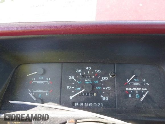 1994 Ford Ranger Splash with VIN 1FTCR10A3RPB91970, listed as a IAAI auction lot 41812473 with 89,729 mi miles. Bid and sale history available at carsss.com. Image 7.