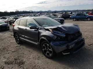 2018 Honda CR-V Touring with VIN 2HKRW2H96JH600191, listed as a Copart auction lot 45197615 with 129,031 mi miles and Salvage Title. Bid and sale history available at carsss.com. Image 12.