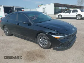 2024 Hyundai Elantra SEL with VIN KMHLM4DG5RU786914, listed as a IAAI auction lot 41923680 with 17,959 mi miles and . Bid and sale history available at DreamBid. Image 1.