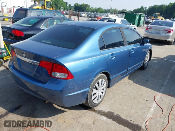 2011 Honda Civic LX with VIN 19XFA1F5XBE029404, listed as a IAAI auction lot 42261127 with 206,812 mi miles and . Bid and sale history available at DreamBid. Image 4.