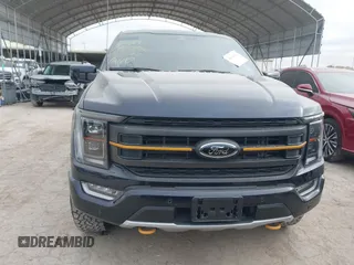 2023 Ford F-150 XL with VIN 1FTEW1E87PFB33760, listed as a IAAI auction lot 40964113 with 18,968 mi miles. Bid and sale history available at carsss.com. Image 12.