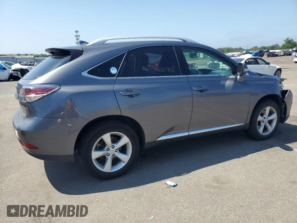 2015 Lexus RX 350 with VIN 2T2BK1BA5FC285254, listed as a Copart auction lot 60932825 with 137,400 mi miles and Salvage title. Bid and sale history available at DreamBid. Image 3.
