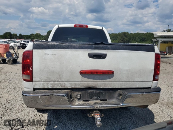 2006 Dodge Ram 2500 SLT with VIN 3D7KR28C66G121229, listed as a Copart auction lot 70573634 with 218,918 mi miles and Non Repairable. Bid and sale history available at carsss.com. Image 6.