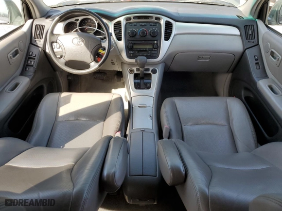 2004 Toyota Highlander with VIN JTEDP21A540013800, listed as a Copart auction lot 47485505 with 128,236 mi miles and Salvage Title. Bid and sale history available at carsss.com. Image 8.