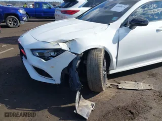 2020 Mercedes-Benz CLA with VIN W1K5J4HB3LN123319, listed as a IAAI auction lot 41689479 with 43,271 mi miles. Bid and sale history available at carsss.com. Image 6.