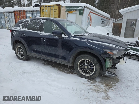 2017 Mazda CX-5 Grand Touring with VIN JM3KFBDL9H0182629, listed as a Copart auction lot 47519675 with Not Provided miles and Salvage Title. Bid and sale history available at carsss.com. Image 4.