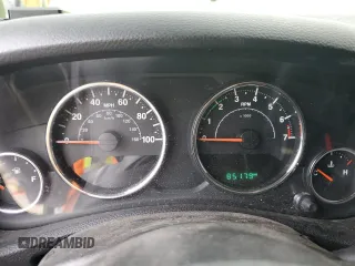 2018 Jeep Wrangler JK Unlimited Sahara with VIN 1C4BJWEG3JL840921, listed as a Copart auction lot 72616184 with 85,179 mi miles and Salvage Title. Bid and sale history available at carsss.com. Image 9.