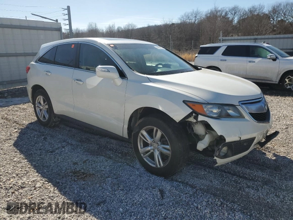 2015 Acura RDX with VIN 5J8TB4H33FL009653, listed as a Copart auction lot 44804085 with 185,407 mi miles and Salvage Title. Bid and sale history available at carsss.com. Image 4.