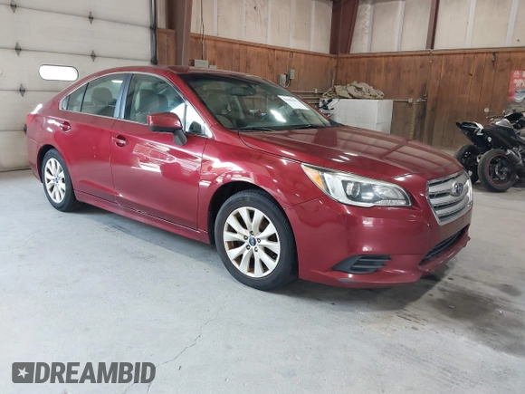 2015 Subaru Legacy Premium с VIN 4S3BNAC61F3004551, выставлен на аукционе IAAI как лот 42800665 с пробегом 208 068 миль миль и . История ставок и продаж доступна на DreamBid. Изображение 1.
