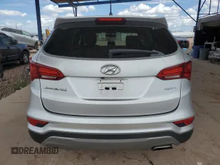 2018 Hyundai Santa Fe 2.4L with VIN 5XYZT3LB7JG527512, listed as a Copart auction lot 53291345 with 97,016 mi miles and Salvage title. Bid and sale history available at DreamBid. Image 6.