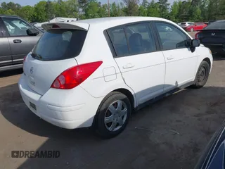 2008 Nissan Versa 1.8 S with VIN 3N1BC13E48L380605, listed as a IAAI auction lot 42075458 with 216,340 mi miles. Bid and sale history available at carsss.com. Image 4.