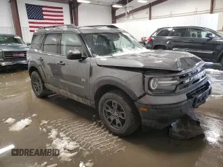 2022 Ford Bronco Sport Big Bend z VIN 3FMCR9B68NRD27936, wystawiony jako Copart lot #51014775 z przebiegiem 82 685 mil mil oraz Szkoda całkowita • Salvage title. Historia ofert i sprzedaży dostępna na DreamBid. Obrazek 4.