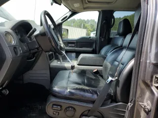 2008 Ford F-150 XLT with VIN 1FTPW14558FA98461, listed as a Copart auction lot 55632555 with 171,220 mi miles and Salvage title. Bid and sale history available at DreamBid. Image 7.