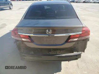 2013 Honda Civic LX with VIN 2HGFB2F58DH533641, listed as a Copart auction lot 58331725 with 79,830 mi miles and Salvage title. Bid and sale history available at DreamBid. Image 6.