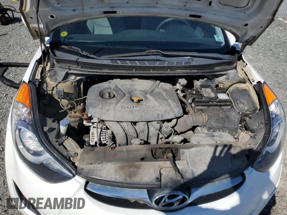 2013 Hyundai Elantra Limited z VIN 5NPDH4AE6DH219968, wystawiony jako Copart lot #55391155 z przebiegiem 169 515 mil mil oraz Czysty tytuł • Clean title. Historia ofert i sprzedaży dostępna na DreamBid. Obrazek 11.
