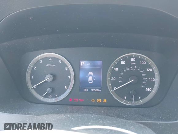 2016 Hyundai Sonata SE z VIN 5NPE24AF1GH337963, wystawiony jako IAAI lot #42199923 z przebiegiem 91 596 mil mil oraz . Historia ofert i sprzedaży dostępna na DreamBid. Obrazek 7.
