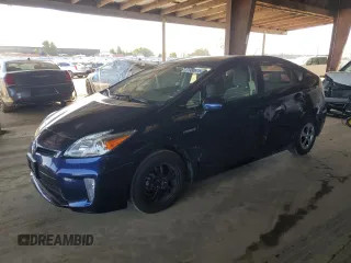 2015 Toyota Prius Four with VIN JTDKN3DU1F0483628, listed as a Copart auction lot 51980875 with 82,441 mi miles and Salvage title. Bid and sale history available at DreamBid. Image 1.