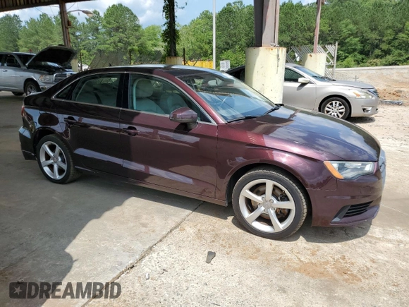 2015 Audi A3 Premium with VIN WAUBFGFFXF1055261, listed as a Copart auction lot 59862495 with 149,371 mi miles and Clean title. Bid and sale history available at DreamBid. Image 4.