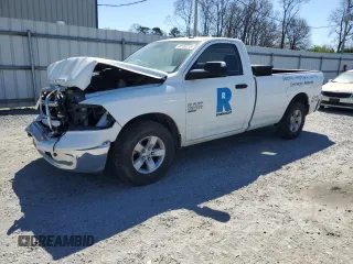 2022 Ram 1500 Tradesman z VIN 3C6JR6DG2NG429493, wystawiony jako Copart lot #49106715 z przebiegiem 32 972 mil mil oraz Szkoda całkowita • Salvage title. Historia ofert i sprzedaży dostępna na DreamBid. Obrazek 1.