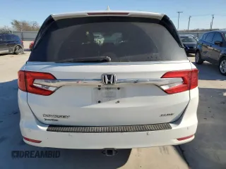 2020 Honda Odyssey Elite with VIN 5FNRL6H91LB037293, listed as a Copart auction lot 45844985 with Not Provided miles and Salvage Title. Bid and sale history available at DreamBid. Image 6.