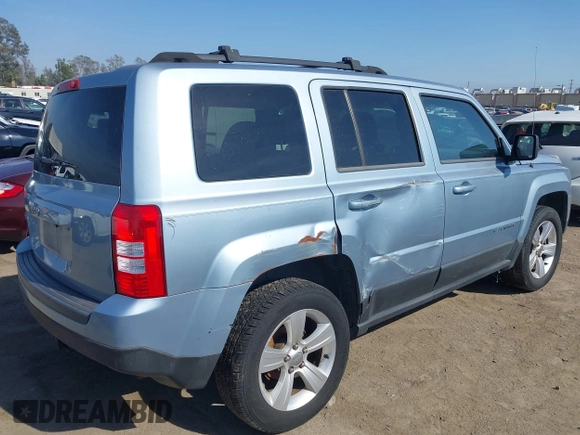 2013 Jeep Patriot Sport with VIN 1C4NJRBB8DD254107, listed as a IAAI auction lot 42170628 with 146,429 mi miles and . Bid and sale history available at carsss.com. Image 4.
