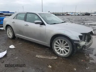 2011 Chrysler 300 with VIN 2C3CA4CG9BH573122, listed as a Copart auction lot 47869785 with 183,165 mi miles and Salvage Title. Bid and sale history available at carsss.com. Image 4.