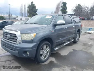 2007 Toyota Tundra LTD with VIN 5TFEV58137X032038, listed as a IAAI auction lot 41788992 with 120,600 mi miles. Bid and sale history available at carsss.com. Image 2.