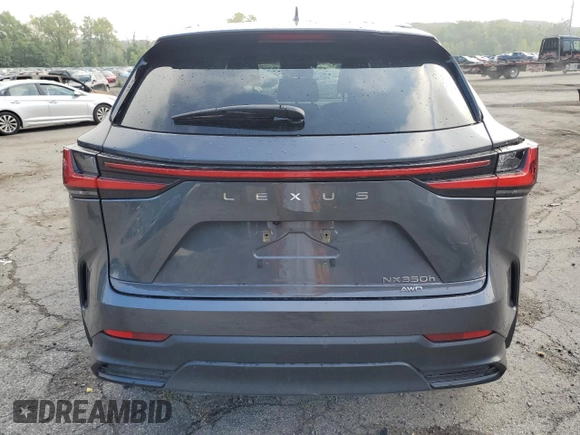 2023 Lexus NX with VIN 2T2AKCEZ1PC012242, listed as a Copart auction lot 69171924 with 15,498 mi miles and Salvage Title. Bid and sale history available at carsss.com. Image 6.