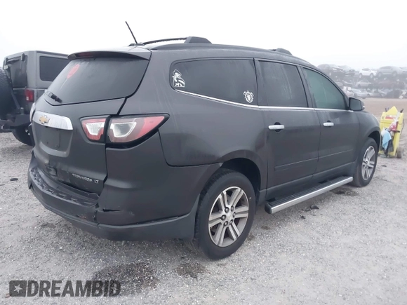 2015 Chevrolet Traverse LT с VIN 1GNKRHKD6FJ370974, выставлен на аукционе IAAI как лот 41533141 с пробегом 71 679 миль миль и . История ставок и продаж доступна на DreamBid. Изображение 4.