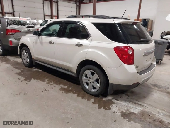 2015 Chevrolet Equinox LTZ with VIN 1GNFLHEK0FZ117504, listed as a IAAI auction lot 41743168 with 107,826 mi miles. Bid and sale history available at carsss.com. Image 3.