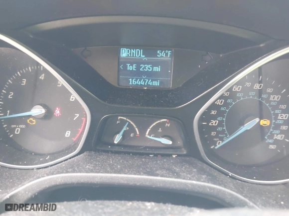 2012 Ford Focus SE with VIN 1FAHP3K27CL455211, listed as a IAAI auction lot 42048868 with 164,474 mi miles. Bid and sale history available at carsss.com. Image 7.