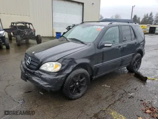 2002 Mercedes-Benz M-Class with VIN 4JGAB54E62A343938, listed as a Copart auction lot 87127184 with 226,811 mi miles and Clean Title. Bid and sale history available at carsss.com. Image 1.