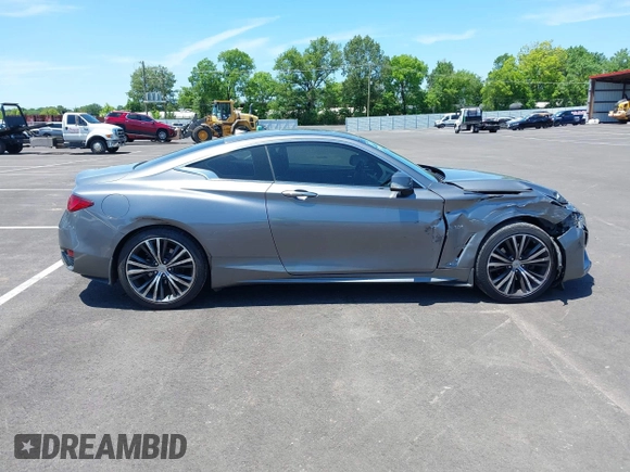 2017 Infiniti Q60 Premium with VIN JN1EV7EL2HM550150, listed as a IAAI auction lot 42324819 with 104,799 mi miles and . Bid and sale history available at DreamBid. Image 13.
