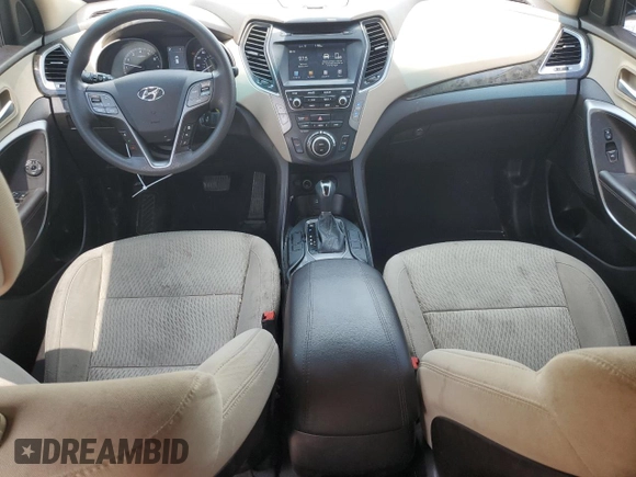 2017 Hyundai Santa Fe 2.4L with VIN 5XYZUDLB2HG428965, listed as a Copart auction lot 60867185 with 124,285 mi miles and Clean title. Bid and sale history available at DreamBid. Image 8.