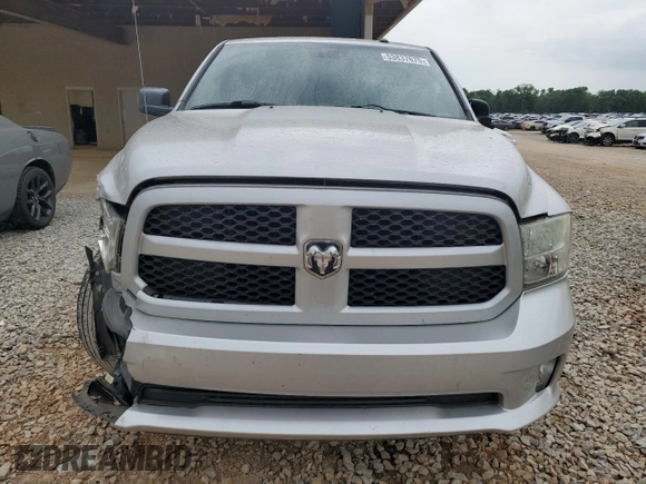 2013 Ram 1500 Express with VIN 3C6JR6AT0DG521721, listed as a Copart auction lot 53837675 with 125,603 mi miles and Salvage title. Bid and sale history available at DreamBid. Image 5.