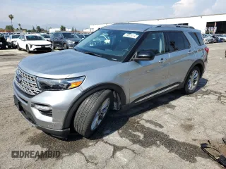 2023 Ford Explorer Limited z VIN 1FMSK7FH2PGB19304, wystawiony jako Copart lot #55180505 z przebiegiem 39 162 mil mil oraz Czysty tytuł • Clean title. Historia ofert i sprzedaży dostępna na DreamBid. Obrazek 1.