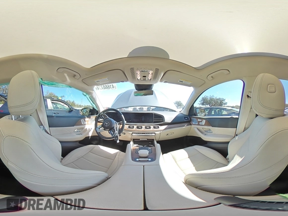 2022 Mercedes-Benz GLS 450 with VIN 4JGFF5KE2NA589208, listed as a Copart auction lot 41688724 with 39,855 mi miles and . Bid and sale history available at DreamBid. Image 14.