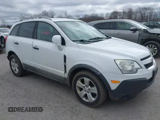 2013 Chevrolet Captiva Sport LS with VIN 3GNAL2EK9DS606999, listed as a IAAI auction lot 41892629 with 165,503 mi miles. Bid and sale history available at carsss.com. Image 1.