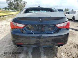 2012 Hyundai Sonata Limited with VIN 5NPEC4AB9CH487419, listed as a Copart auction lot 65476983 with Not Provided miles and Salvage Title. Bid and sale history available at DreamBid. Image 6.