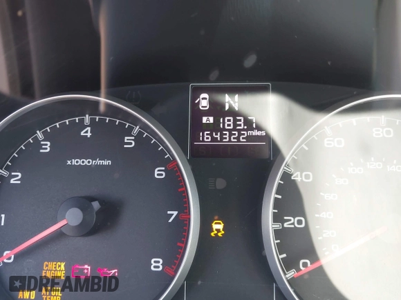 2013 Subaru Legacy Special Sports with VIN 4S3BMBG69D3004488, listed as a IAAI auction lot 41981706 with 164,322 mi miles and . Bid and sale history available at DreamBid. Image 7.