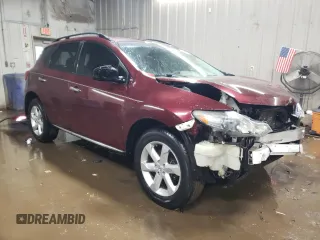 2009 Nissan Murano S with VIN JN8AZ18W29W149162, listed as a Copart auction lot 44407305 with 127,578 mi miles and Salvage Title. Bid and sale history available at carsss.com. Image 4.