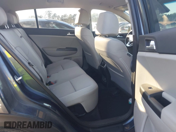 2020 Kia Sportage LX with VIN KNDPM3AC3L7826852, listed as a IAAI auction lot 41588029 with 55,000 mi miles and . Bid and sale history available at DreamBid. Image 8.