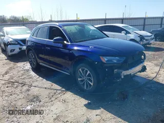 2023 Audi Q5 S line Premium Plus z VIN WA1EAAFY6P2038315, wystawiony jako IAAI lot #41990125 z przebiegiem 31 787 mil mil oraz . Historia ofert i sprzedaży dostępna na DreamBid. Obrazek 1.