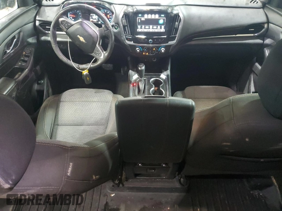 2018 Chevrolet Traverse LT Cloth with VIN 1GNEVGKW8JJ235329, listed as a Copart auction lot 47743465 with 128,779 mi miles and Salvage Title. Bid and sale history available at DreamBid. Image 8.