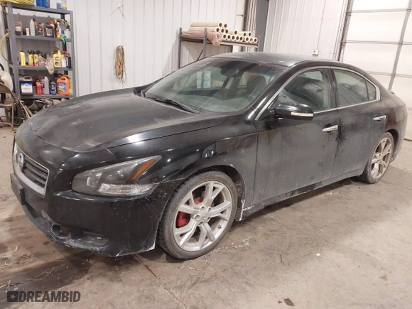 2012 Nissan Maxima 3.5 S with VIN 1N4AA5APXCC828110, listed as a IAAI auction lot 41548178 with 103,861 mi miles. Bid and sale history available at carsss.com. Image 17.