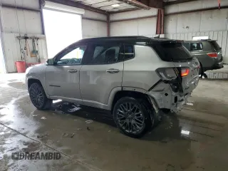 2023 Jeep Compass Limited with VIN 3C4NJDCN7PT535874, listed as a Copart auction lot 54228825 with 15,953 mi miles and Salvage Title. Bid and sale history available at DreamBid. Image 2.