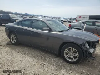 2022 Dodge Charger SXT with VIN 2C3CDXBG9NH255807, listed as a Copart auction lot 48162015 with 56,791 mi miles and Salvage Title. Bid and sale history available at carsss.com. Image 4.